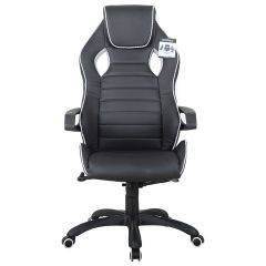 Кресло компьютерное BRABIX Techno Pro GM-003 (экокожа черное/серое, вставки серые) 531814 в Дегтярске - degtyarsk.mebel24.online | фото 5