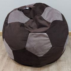 Кресло-мешок Мяч M (Vital Chocolate-Vital Java) в Дегтярске - degtyarsk.mebel24.online | фото 1