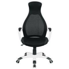 Кресло офисное BRABIX PREMIUM "Genesis EX-517" (белый/черный) 531573 в Дегтярске - degtyarsk.mebel24.online | фото 2