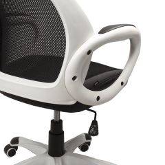 Кресло офисное BRABIX PREMIUM "Genesis EX-517" (белый/черный) 531573 в Дегтярске - degtyarsk.mebel24.online | фото 5