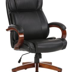 Кресло офисное BRABIX PREMIUM "Magnum EX-701" (дерево, рециклированная кожа, черное) 531827 в Дегтярске - degtyarsk.mebel24.online | фото
