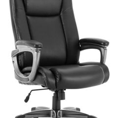 Кресло офисное BRABIX PREMIUM "Solid HD-005" (рециклированная кожа, черное) 531941 в Дегтярске - degtyarsk.mebel24.online | фото