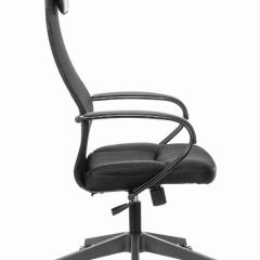 Кресло офисное BRABIX PREMIUM "Stalker EX-608 PL" (ткань-сетка/кожзам, черное) 532090 в Дегтярске - degtyarsk.mebel24.online | фото 3