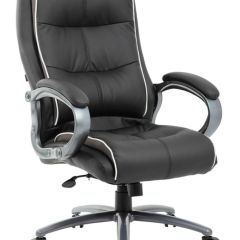 Кресло офисное BRABIX PREMIUM "Strong HD-009" (экокожа черная, ткань серая) 531945 в Дегтярске - degtyarsk.mebel24.online | фото