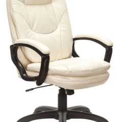 Кресло офисное BRABIX PREMIUM "Trend EX-568", экокожа, бежевое, 532102 в Дегтярске - degtyarsk.mebel24.online | фото