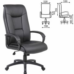 Кресло офисное BRABIX PREMIUM "Work EX-513" (экокожа, черное) 531943 в Дегтярске - degtyarsk.mebel24.online | фото 2