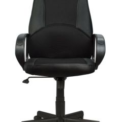 Кресло офисное BRABIX "City EX-512" (кожзам черный, ткань черная) 531407 в Дегтярске - degtyarsk.mebel24.online | фото 4