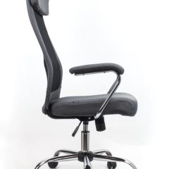 Кресло офисное BRABIX "Flight EX-540" (хром, ткань, сетка, серое) 531848 в Дегтярске - degtyarsk.mebel24.online | фото 3