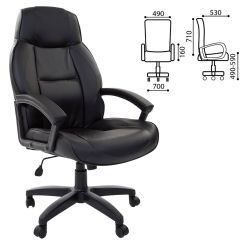 Кресло офисное BRABIX "Formula EX-537" (черное) 531388 в Дегтярске - degtyarsk.mebel24.online | фото 2