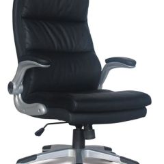 Кресло офисное BRABIX "Fregat EX-510" (рециклированная кожа, черное) 530863 в Дегтярске - degtyarsk.mebel24.online | фото