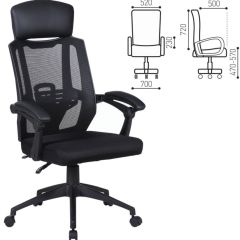 Кресло офисное BRABIX "Nexus ER-401" (черное) 531835 в Дегтярске - degtyarsk.mebel24.online | фото 2