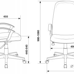 Кресло руководителя Бюрократ CH-808LT/#G серый 3C1 в Дегтярске - degtyarsk.mebel24.online | фото 4