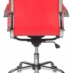 Кресло руководителя Бюрократ CH-993-LOW/RED красный в Дегтярске - degtyarsk.mebel24.online | фото 4