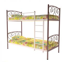 Кровать 2-х ярусная Злата 800*2000 (МилСон) в Дегтярске - degtyarsk.mebel24.online | фото 3
