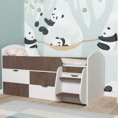 Кровать-чердак Малыш 7 в Дегтярске - degtyarsk.mebel24.online | фото 3