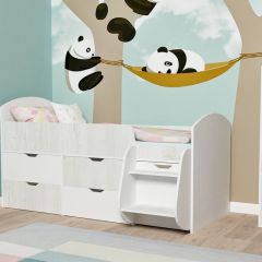 Кровать-чердак Малыш 7 в Дегтярске - degtyarsk.mebel24.online | фото 5