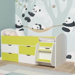 Кровать-чердак Малыш 7 в Дегтярске - degtyarsk.mebel24.online | фото 10