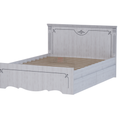 Кровать двойная Ольга 1Н + 2-а ящика (1200*2000) в Дегтярске - degtyarsk.mebel24.online | фото