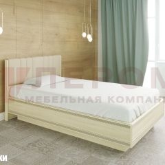 Кровать КР-1011 с мягким изголовьем в Дегтярске - degtyarsk.mebel24.online | фото