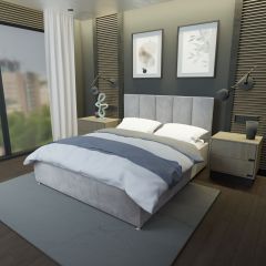 Кровать Мерида Решетка+ПМ+Дно (1800) в Дегтярске - degtyarsk.mebel24.online | фото