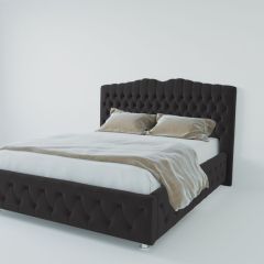 Кровать Нягань с ПМ 1200 (экокожа кольт ч) в Дегтярске - degtyarsk.mebel24.online | фото 2