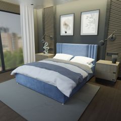 Кровать Стелла Решетка+ПМ (1400) *БЕЗ ДНА в Дегтярске - degtyarsk.mebel24.online | фото