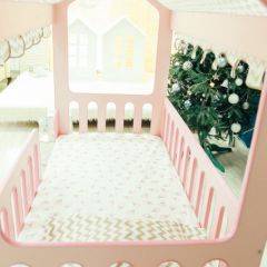 Кровать-домик без ящика 800*1600 (Розовый) в Дегтярске - degtyarsk.mebel24.online | фото 3