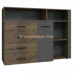 КУБА Спальный гарнитур (модульный) в Дегтярске - degtyarsk.mebel24.online | фото 3