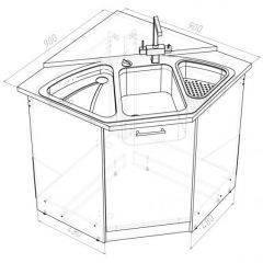 Кухонный гарнитур Адажио оптима 1800х2400 мм в Дегтярске - degtyarsk.mebel24.online | фото 18