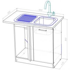 Кухонный гарнитур Амели мега прайм 1500х2700 мм в Дегтярске - degtyarsk.mebel24.online | фото 18