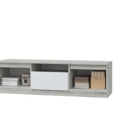 ЛОРИ Гостиная (дуб серый/белый) в Дегтярске - degtyarsk.mebel24.online | фото 6