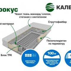 Матрас Крокус Хлопок (h190) серия Калверо в Дегтярске - degtyarsk.mebel24.online | фото
