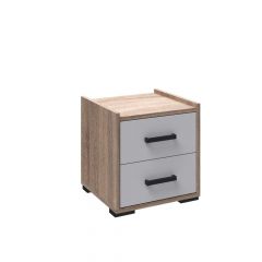 Модульная Спальня Соната (Белый/Дуб сонома) в Дегтярске - degtyarsk.mebel24.online | фото 3