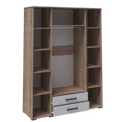 Модульная Спальня Соната (Белый/Дуб сонома) в Дегтярске - degtyarsk.mebel24.online | фото 6
