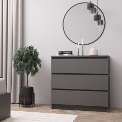 МОРИ МК 800.1 Комод (графит) в Дегтярске - degtyarsk.mebel24.online | фото