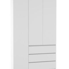 МОРИ МШ 1200.1 Шкаф (белый) в Дегтярске - degtyarsk.mebel24.online | фото 2