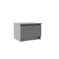 МОРИ ТПМ 400.1 Тумба прикроватная (графит) в Дегтярске - degtyarsk.mebel24.online | фото 2