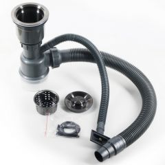 Мойка H6050B MELANA ProfLine 3,0/200 ГРАФИТ врезная прямоугольная с коландером H6050B в Дегтярске - degtyarsk.mebel24.online | фото 2