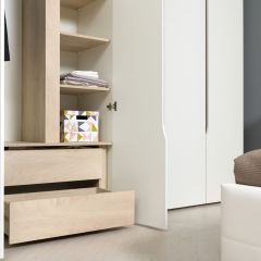 Муссон Шкаф двухстворчатый 13.198 в Дегтярске - degtyarsk.mebel24.online | фото 3