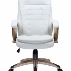 Офисное кресло для руководителей DOBRIN DONALD LMR-106B белый в Дегтярске - degtyarsk.mebel24.online | фото
