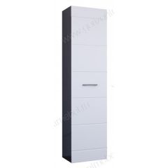 Пенал Ненси 400 (Венге/Белый глянец) в Дегтярске - degtyarsk.mebel24.online | фото