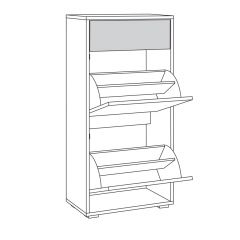 Прихожая Куба (модульная) в Дегтярске - degtyarsk.mebel24.online | фото 7