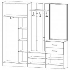 НАОМИ Прихожая в Дегтярске - degtyarsk.mebel24.online | фото 2