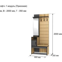 ОЛЬГА-ЛОФТ 1 Прихожая в Дегтярске - degtyarsk.mebel24.online | фото 4