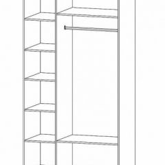 ГАММА Шкаф 3-х створчатый в Дегтярске - degtyarsk.mebel24.online | фото 2