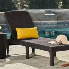 Шезлонг Джайпур (Jaipur Sun lounger) виски-коричневый в Дегтярске - degtyarsk.mebel24.online | фото 3