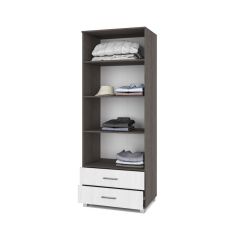 ЕВА Шкаф 2-х дверный Е23 в Дегтярске - degtyarsk.mebel24.online | фото 2
