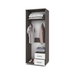 ЕВА Шкаф 2-х дверный Е24 в Дегтярске - degtyarsk.mebel24.online | фото 2