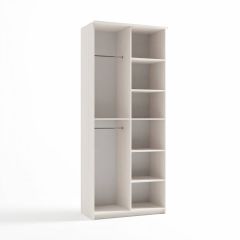 Шкаф 2-х створчатый Дуэт Люкс с зеркалом в Дегтярске - degtyarsk.mebel24.online | фото 7