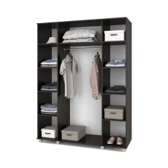 ЕВА Шкаф 4-х дверный Е40 в Дегтярске - degtyarsk.mebel24.online | фото 4